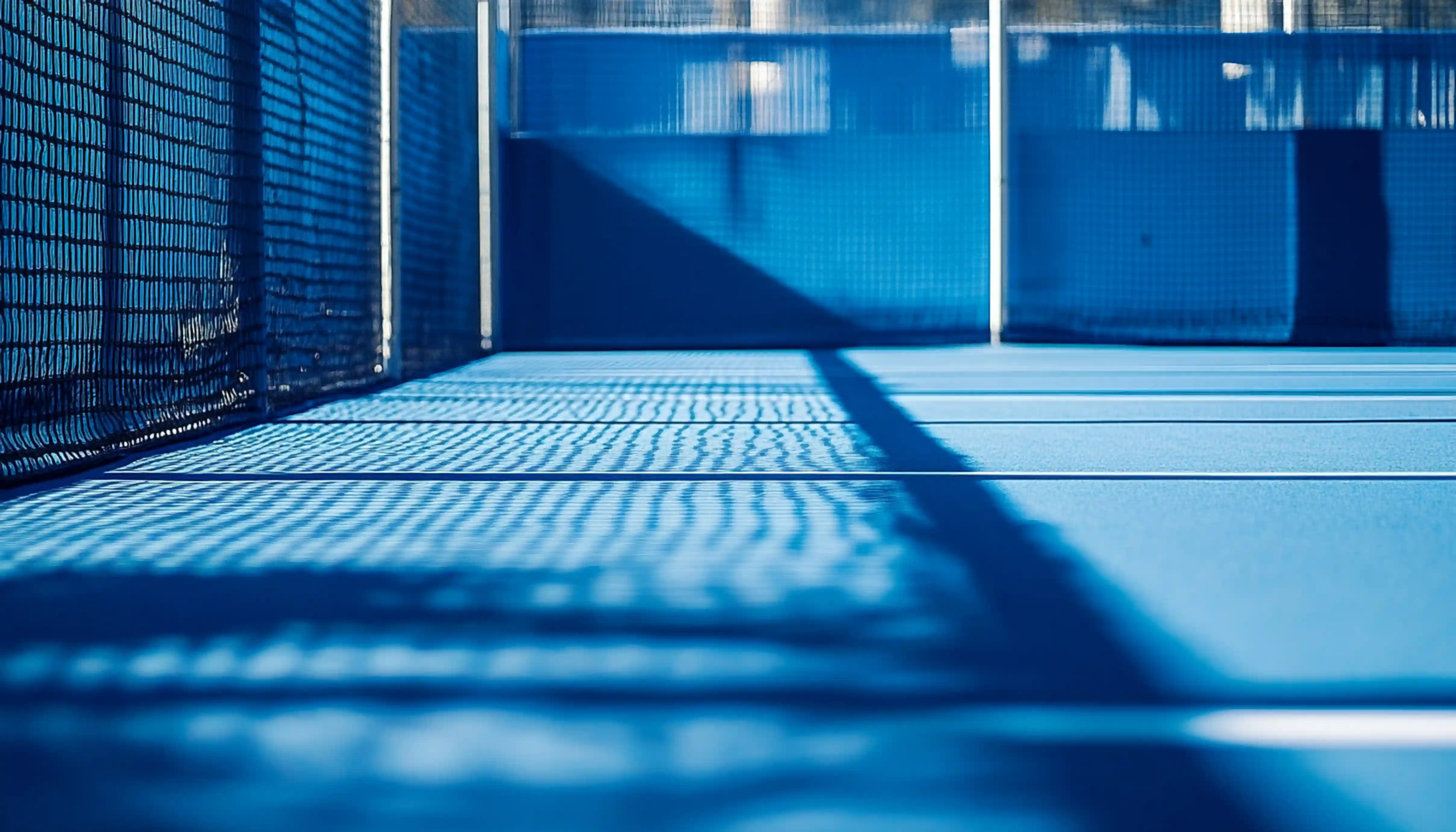 Modern padel courts at our Sikies center